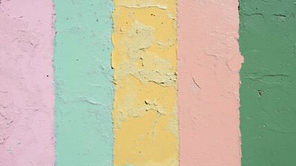 Poster - Abstract pastel colored wall texture for creative design