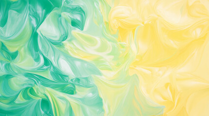 Poster - Vibrant yellow and green gradient texture for abstract design and artistic backgrounds
