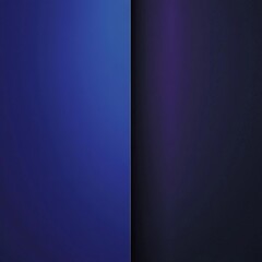 Aufkleber - Abstract Split: Two-Tone Blue and Deep Purple Gradient with Vertical Divider, Creating a Minimalist Composition