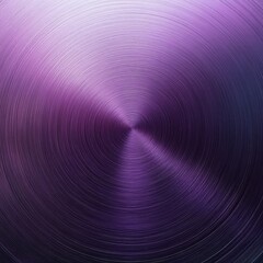 Fototapete - Elegant Concentric Circular Pattern in Purple and White, Metallic Texture for Modern Background Design
