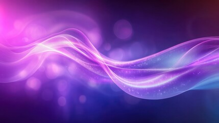 Aufkleber - Abstract colorful wave patterns with soft glows and gradients