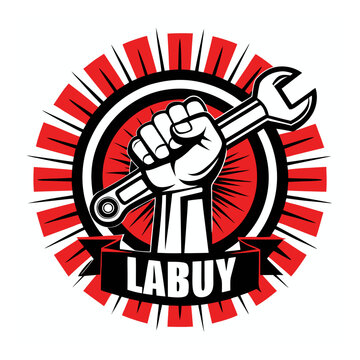 Vector illustration Happy Labour Day