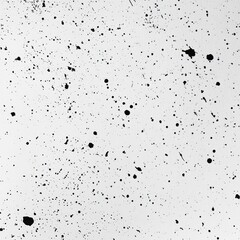 Aufkleber - Abstract Splatter: A High-Contrast Black Ink on White Surface, Creating a Dynamic and Unpredictable Visual Texture