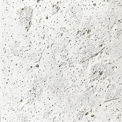 Aufkleber - Textured White Surface with Pores: A Macro View of a Chalky Wall with Black Dots and Subtle Depressions
