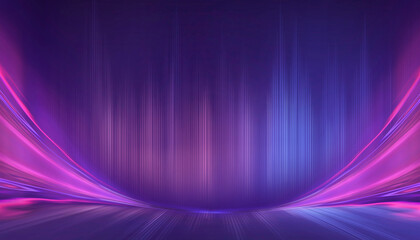 Wall Mural - abstract neon background with bright elements.