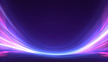 Wall Mural - abstract neon background with bright elements.