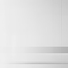 Poster - Minimalist White Abstract: Subtle Lines and Geometry Creating a Clean, Modern Aesthetic