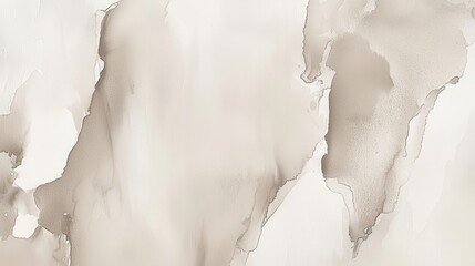 Poster - Soft Neutral Abstract Watercolor Background with Subtle Texture