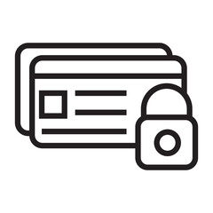 Poster - secure payment vector icon