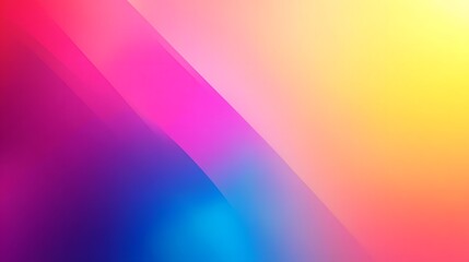 Fototapete - Colorful abstract background blending pink, purple, blue and yellow hues