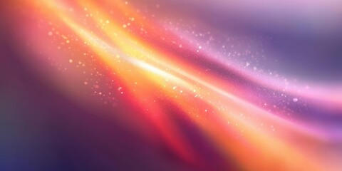 Ethereal Light Beams Soft Gradient Background in Pastel Hues of Orange Pink and Purple Dreamy Mood Abstract