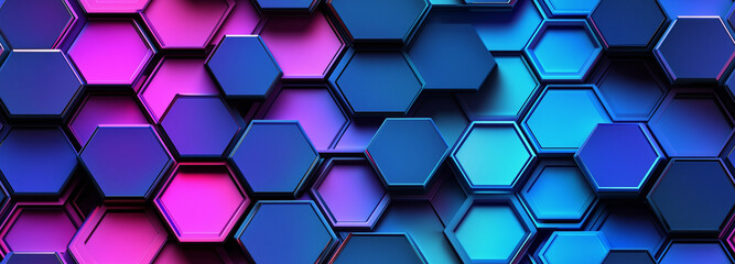 a blue mosaic tile pattern with a blue background that is very colorful and has a hexagonal pattern, tile