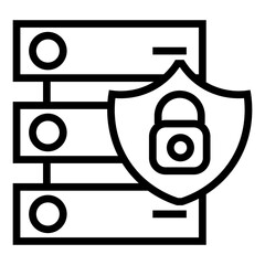 Poster - data access vector icon