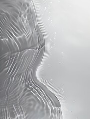 Wall Mural - abstract patterns in tranquil water surface