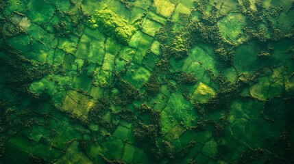 Aufkleber - Advanced satellite technology captures detailed telemetry data for monitoring dense vegetation cover, facilitating geospatial analysis and surveillance of environmental changes.