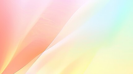 Poster - A softly blurred gradient transitioning between pastel tones, perfect for text placement.
