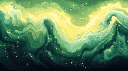 Aufkleber - Abstract swirling colors, vibrant texture, background image, art design, possible use in website banners