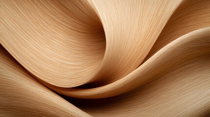 Poster - Smooth and Flowing Textured Background in Soft Beige Tones