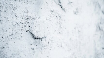 Poster - Minimalist view of a rough white wall with subtle texture and depth : Generative AI