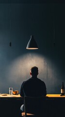 Aufkleber - A person enjoying a glass of wine at home