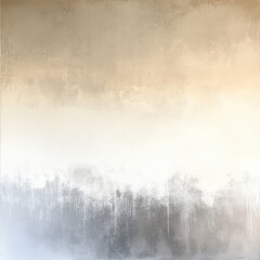 Poster - Elegant canvas with textured neutral gradient of beige white and gray perfect as backdrop or overlay