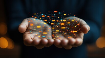 Poster - Data Network in Hands: A Visual Representation of interconnected Data