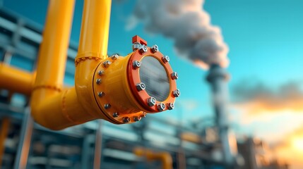 Poster - innovative carbon capture technologies drawing in atmospheric co2 sleek and modern machinery with in