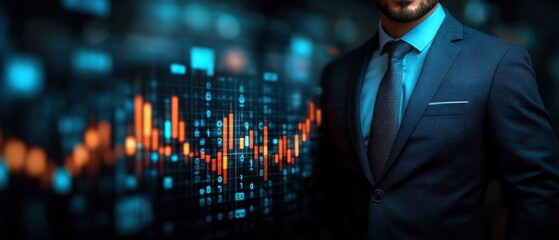Poster - Financial Analyst Stock Market Data Charts