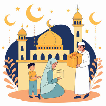 eid mubarak greeting card