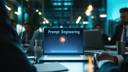 Poster - generative ai virtual assistant tools for prompt engineer and user for ease of engage artificial int