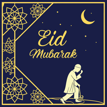 eid mubarak greeting card