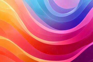 Wall Mural - abstract rainbow background. Generative AI