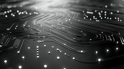 Poster - Abstract circuit board, technology, future, innovation, background, design, technology