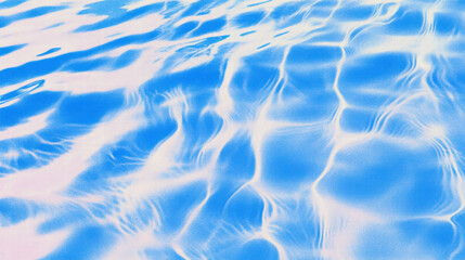Poster - Minimalist ripple patterns on water surface