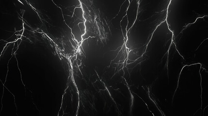 Poster - Dynamic lightning overlay texture with bright flashes for creative design