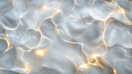Poster - Abstract light reflection on water surface for creative design