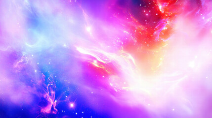Poster - Colorful light leaks and lens flares texture for creative design projects