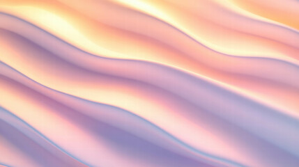 Poster - Abstract textured sand dunes background with soft pastel waves