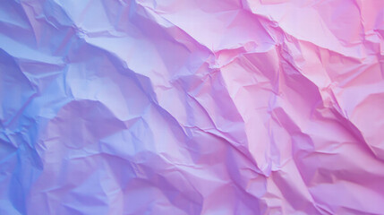 Poster - Abstract crumpled paper texture background in soft pastel colors for creative design