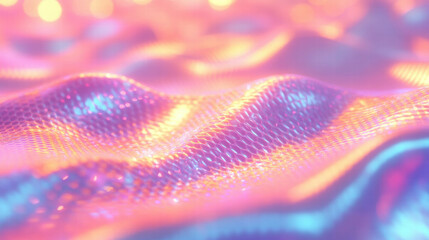 Leinwandbilder - Vibrant abstract background with blurry lights and soft textures