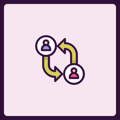 Poster - Collaborative user interaction with circular workflow and communication