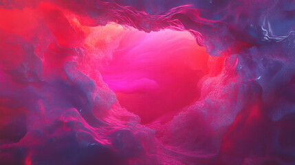 Leinwandbilder - Vibrant abstract background featuring large arch with dynamic colors for creative design