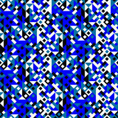 Poster - Abstract geometric seamless diagonal geometrical pattern background