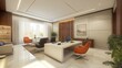 © Berkah1789 - Modern Executive Office Design With City View