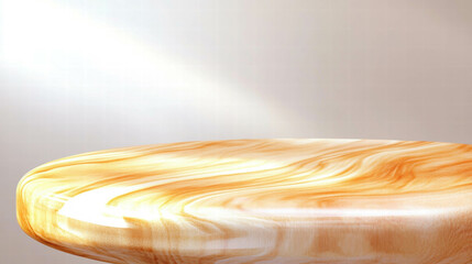 Poster - Minimalist abstract background with light wood plank pod for design