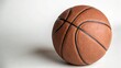 © Papillon - Brown Leather Basketball on White Background