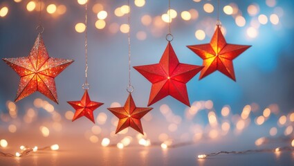 Poster - Stars against a lovely bokeh backdrop