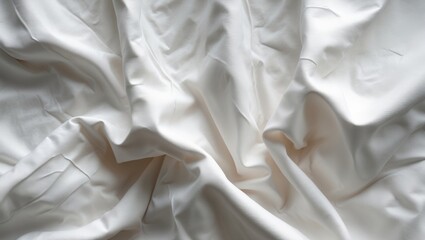 Aufkleber - High-resolution image of wrinkled canvas