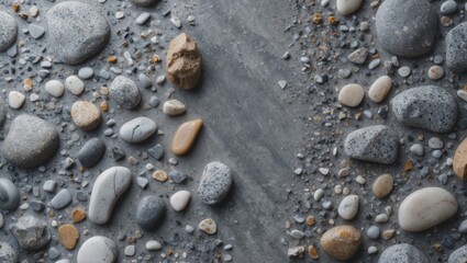 Poster - Grey marble texture. Natural design or abstract backdrop.