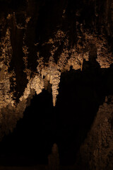 Wall Mural - Rock formations in Carlsbad Caverns National Park, New Mexico